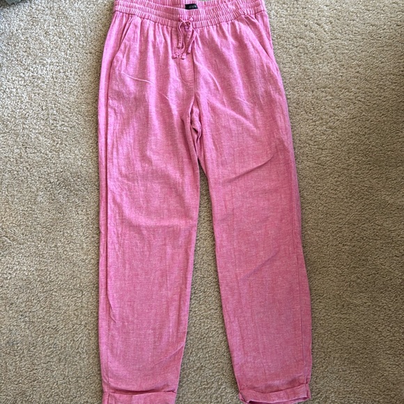💜 3 for $10 J. Crew Pink Women's Pants - Picture 1 of 4